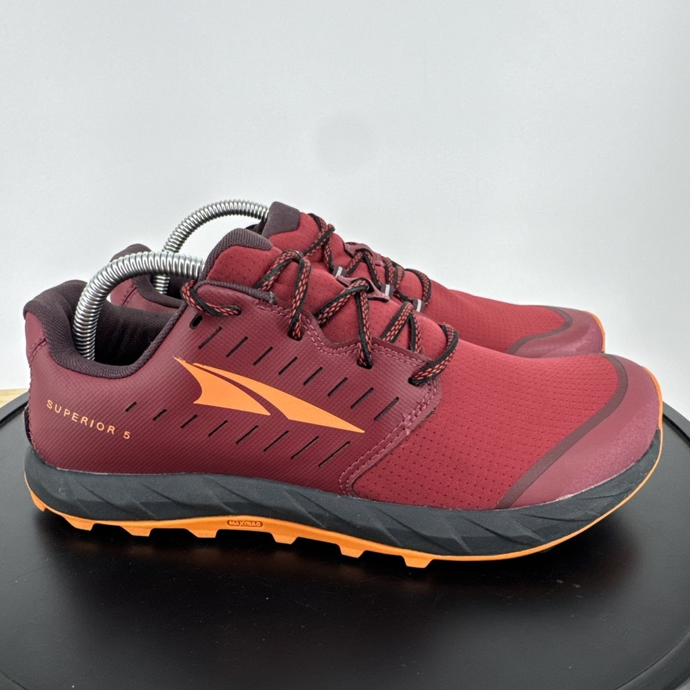 VeryGood_ALTRA Women's Superior 5 Running Shoe, Maroon,  Size 10